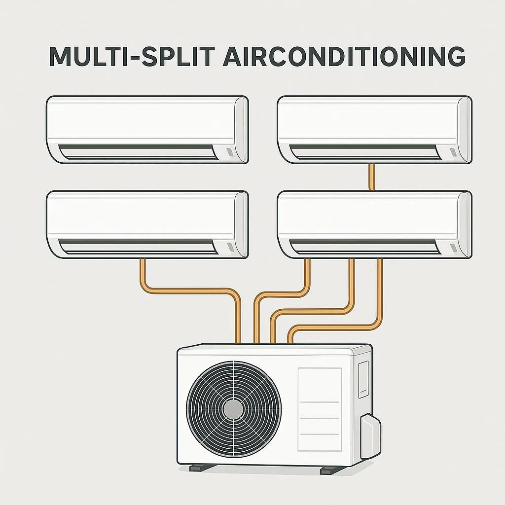 Multi – split airconditioning